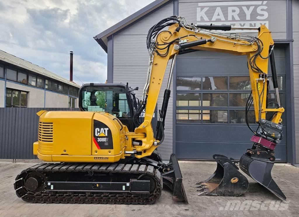 CAT 308 E 2 CR Paletli ekskavatörler