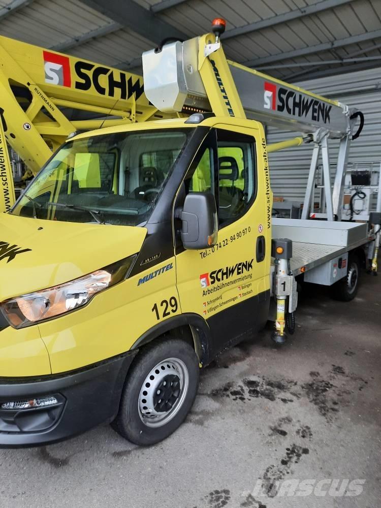 Multitel MJE 250 3.5 Araç üstü platformlar