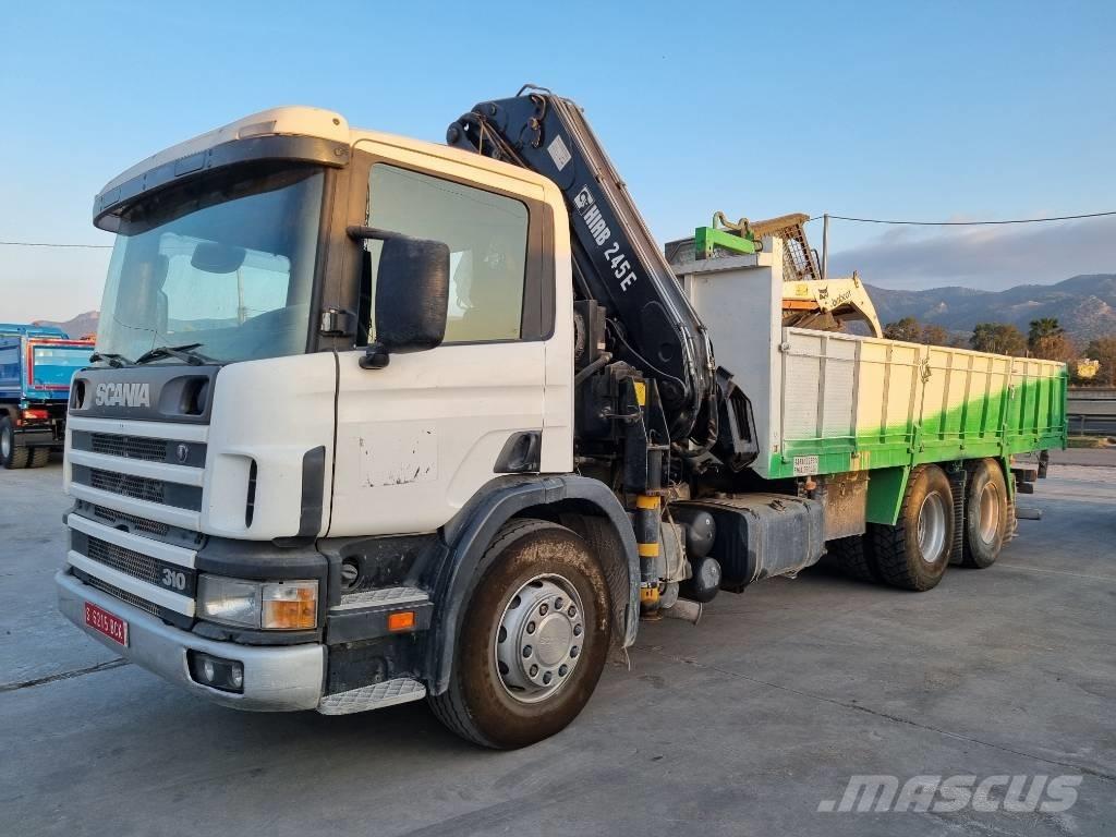Scania P 94 GB Araç üzeri vinçler