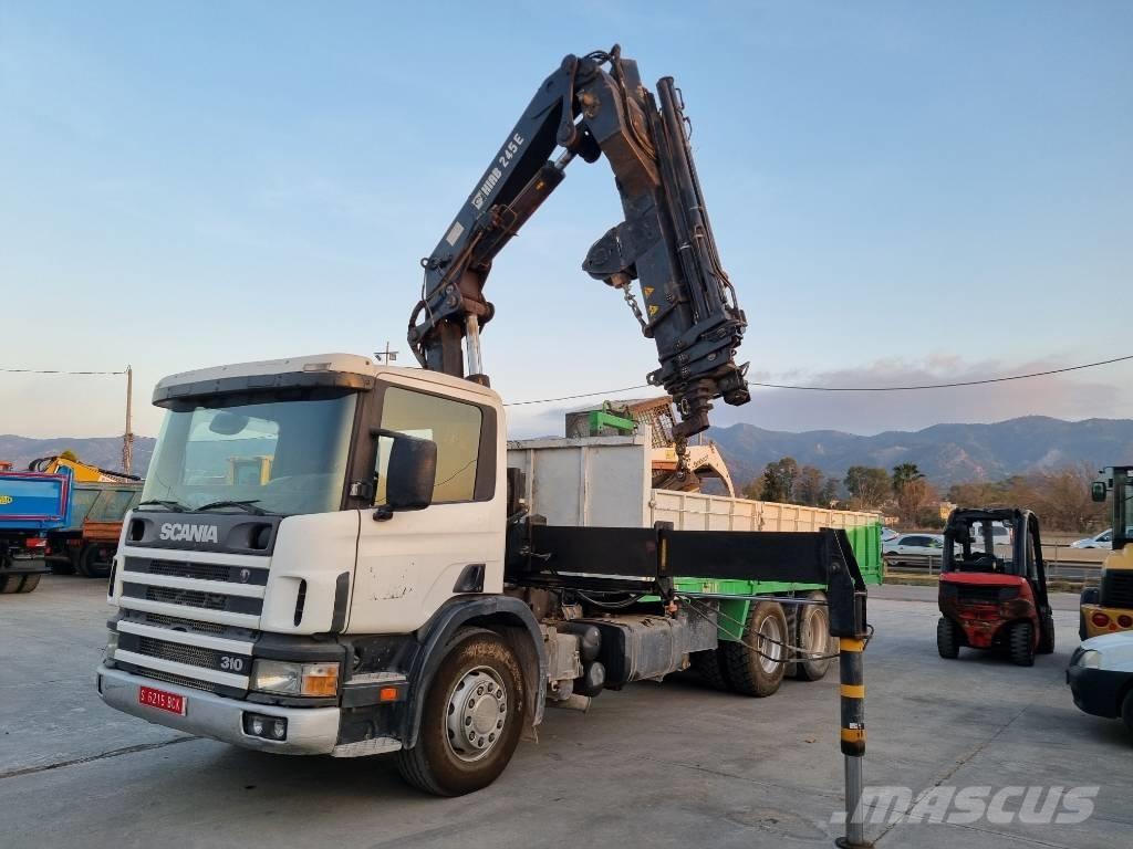 Scania P 94 GB Araç üzeri vinçler