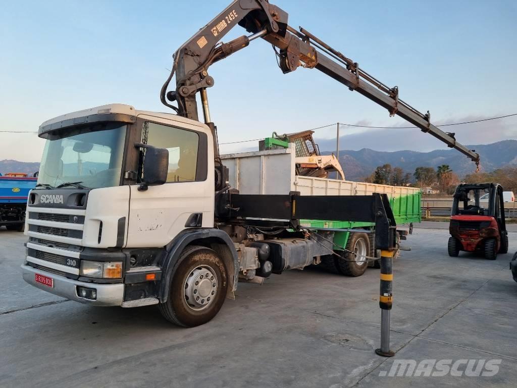 Scania P 94 GB Araç üzeri vinçler