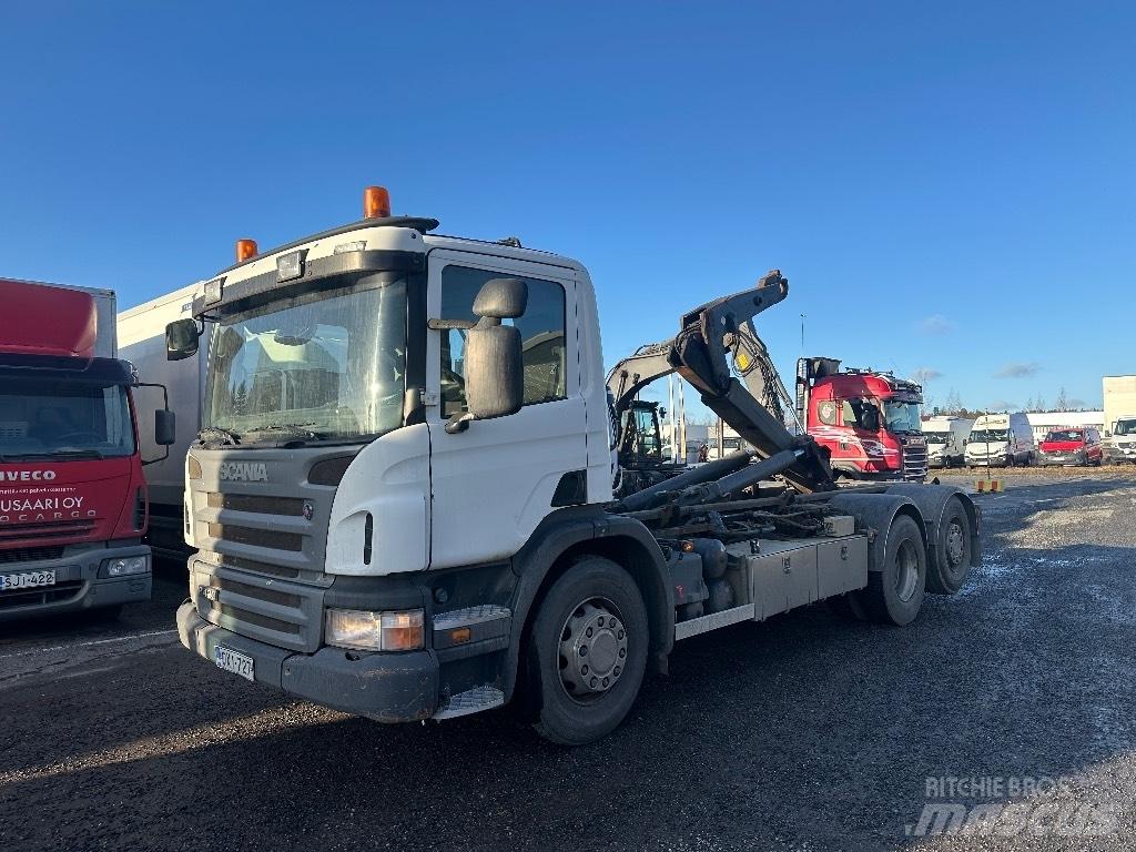 Scania P420 Vinçli kamyonlar