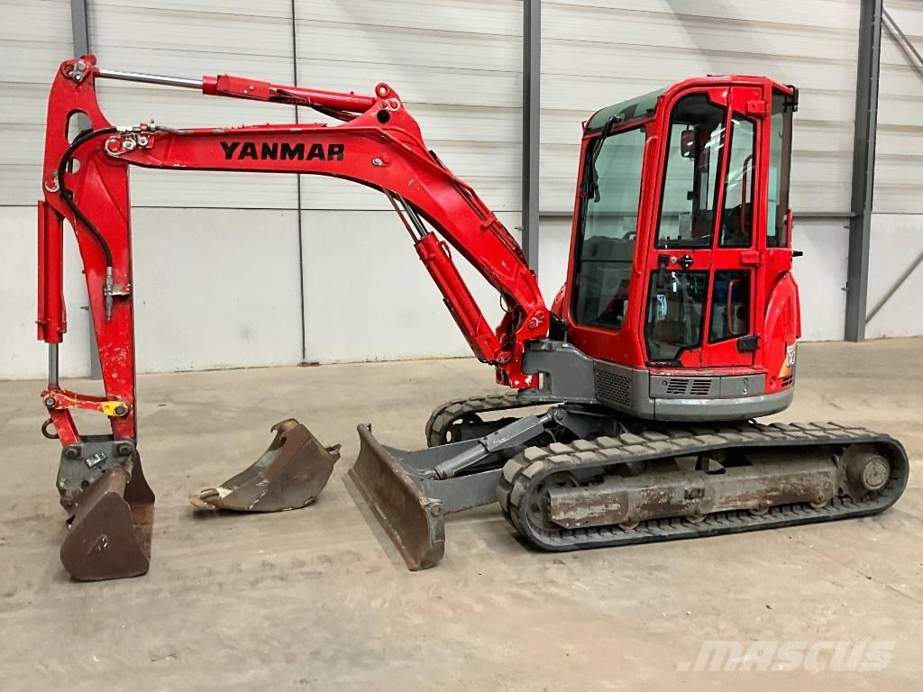 Yanmar Vio 50 U Mini ekskavatörler, 7 tona dek