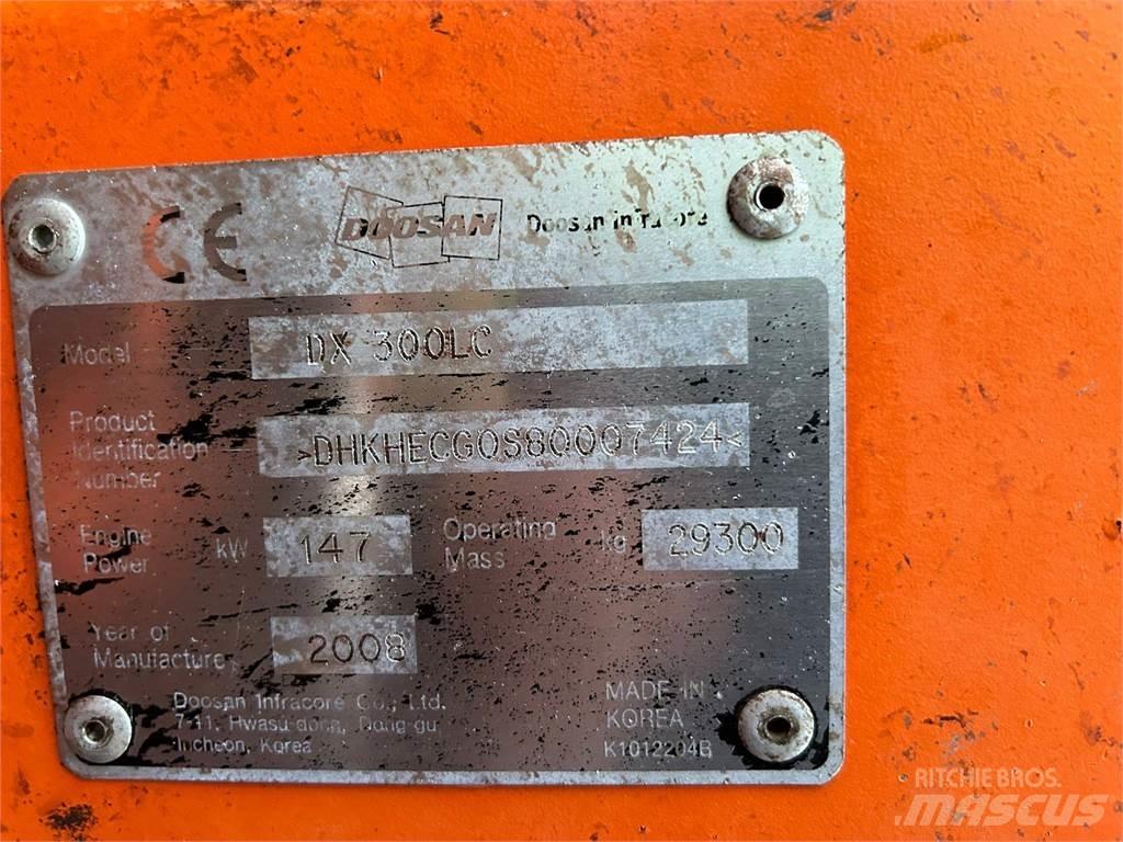Doosan DX300LC Uzun bomlu ekskavatörler