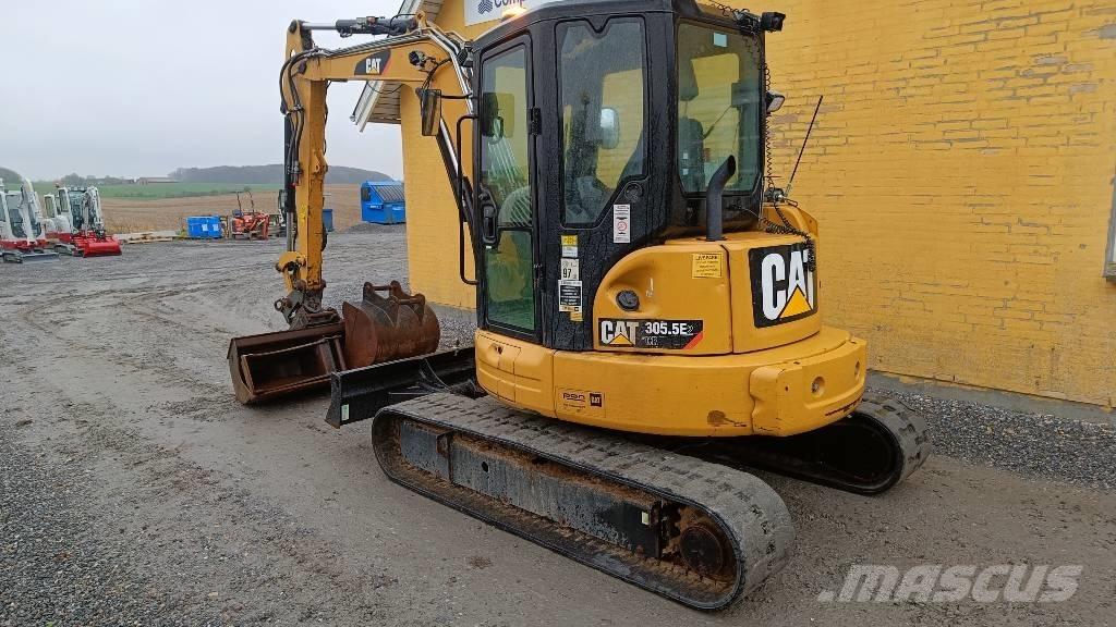 CAT 305.5 E CR Mini ekskavatörler, 7 tona dek