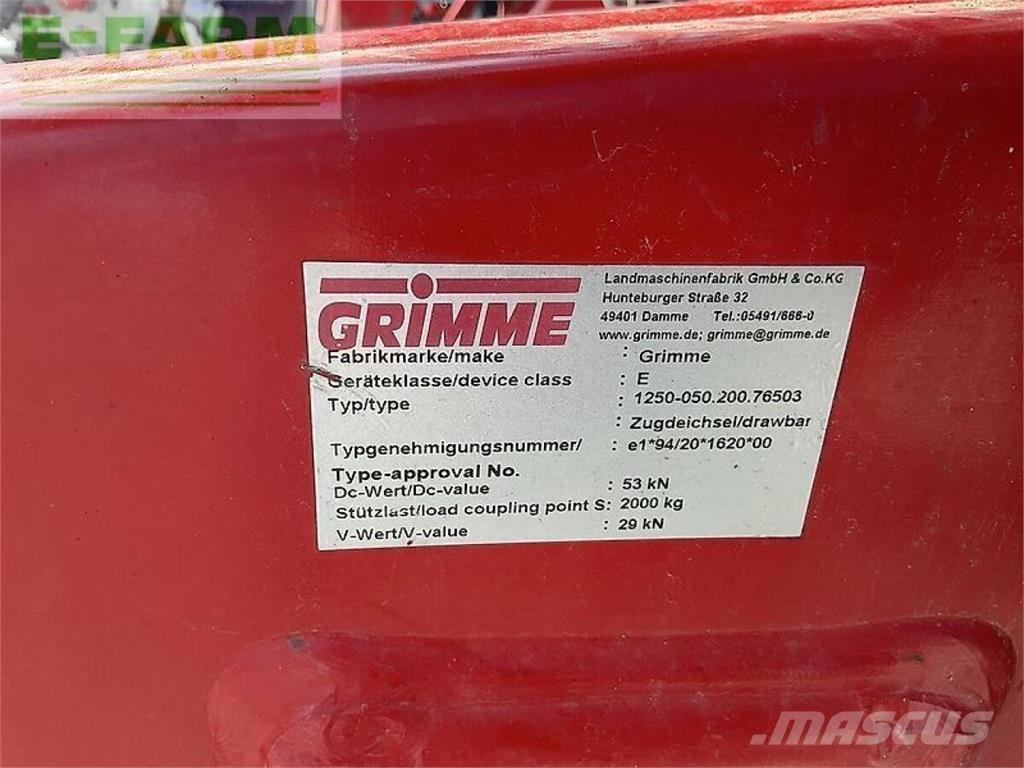 Grimme 85-55 Patates hasat makinalari