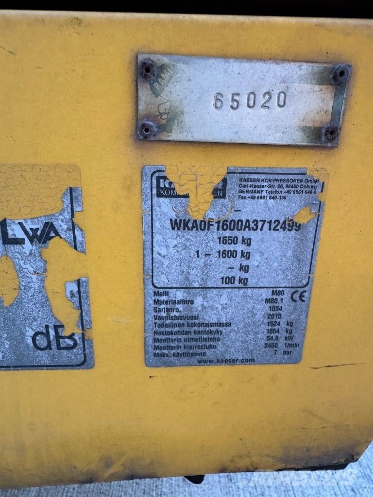 Kaeser M 80 Kompresörler