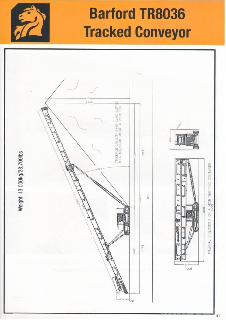 Barford TR8036 Konveyörler