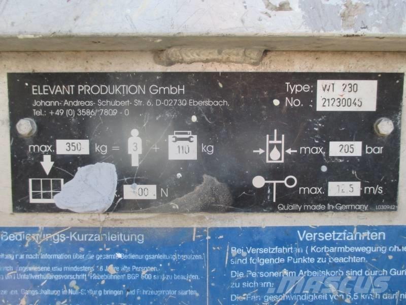 Wumag WT 230 Kompakt kendinden tahrikli personel platformları