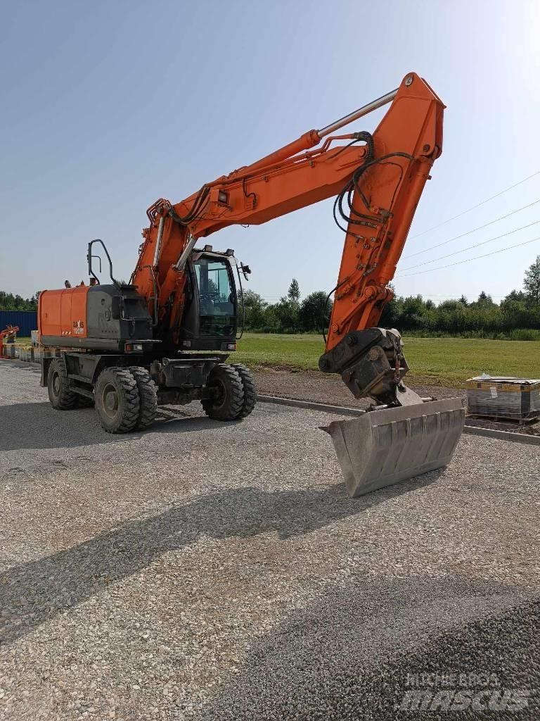 Hitachi ZX 190 W-3 Lastik tekerli ekskavatörler