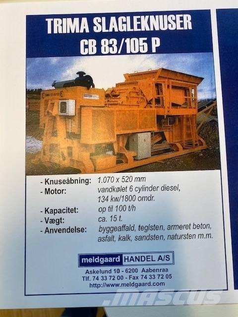 Trima CB 83/105P Kırıcılar