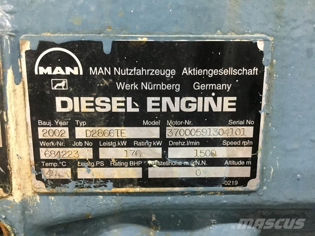 MAN D2866-TE USED Motorlar