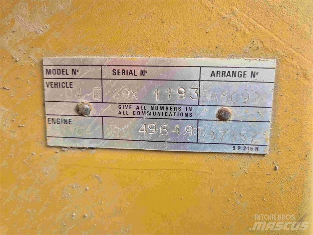 CAT D4E Paletli dozerler