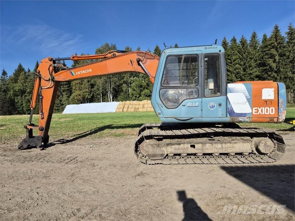 Hitachi EX 100 Paletli ekskavatörler