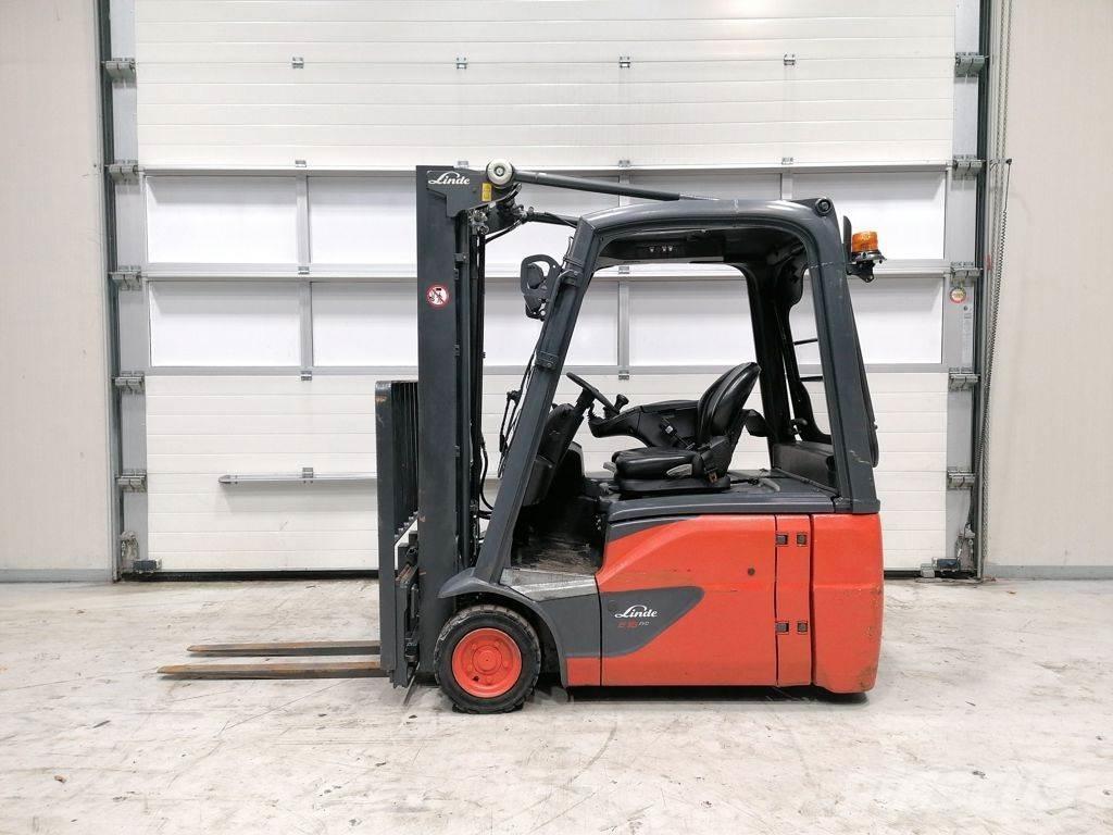 Linde E16-02 Elektrikli forkliftler