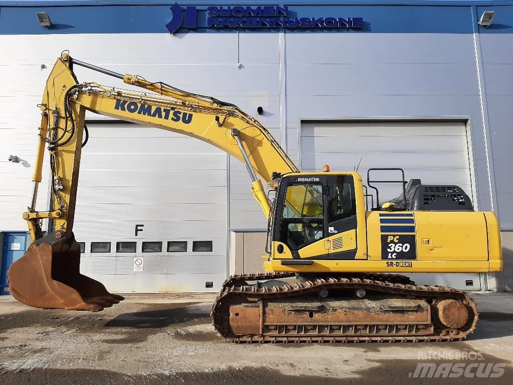 Komatsu PC 360 LC-11 Paletli ekskavatörler