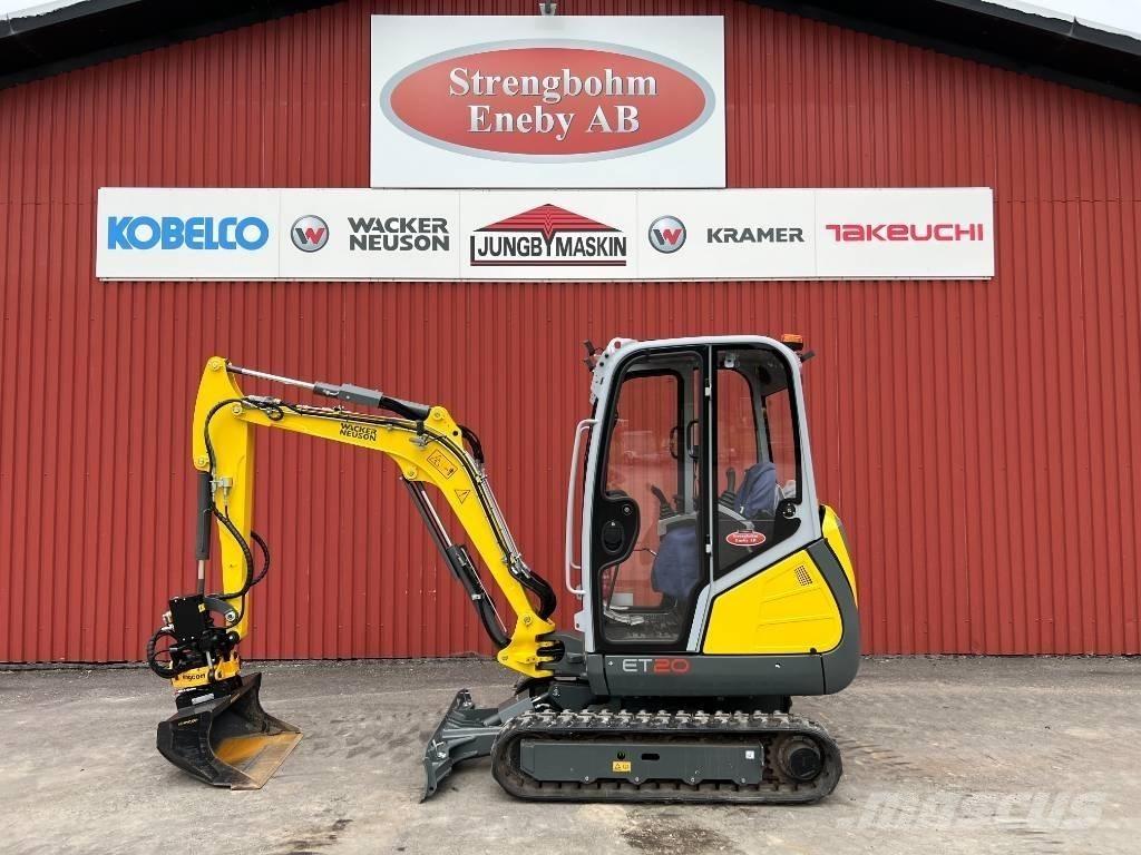 Wacker Neuson ET 20 Mini ekskavatörler, 7 tona dek