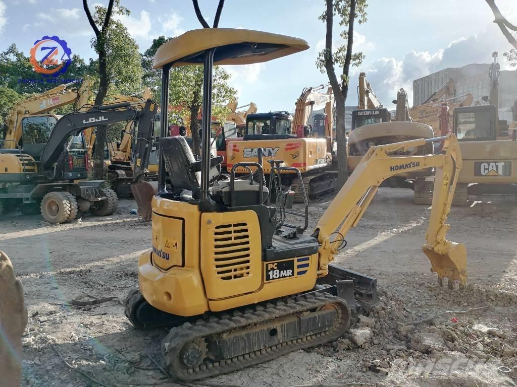Komatsu PC 18 MR-2 Mini ekskavatörler, 7 tona dek