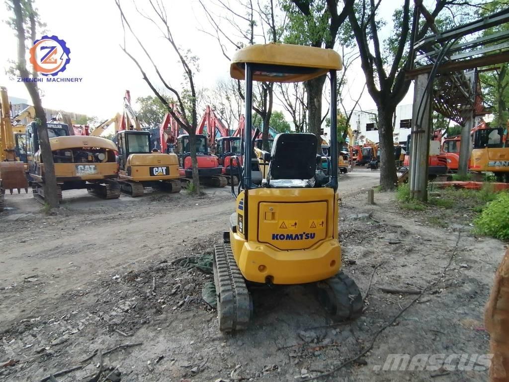 Komatsu PC 18 MR-2 Mini ekskavatörler, 7 tona dek