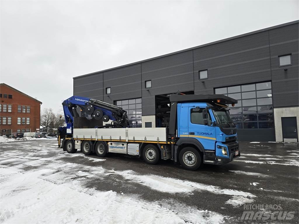 Volvo FMX 540 Araç üzeri vinçler