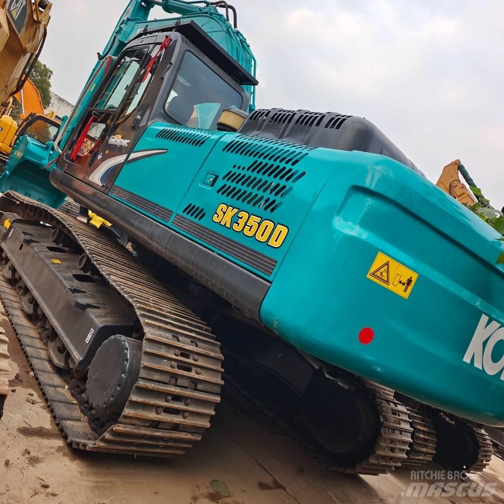 Kobelco SK 350 Paletli ekskavatörler