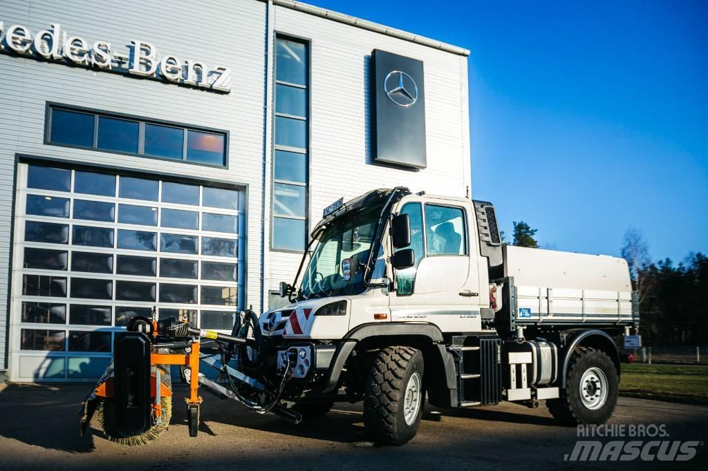 Unimog U 318 Süpürme kamyonları