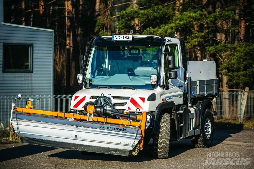 Unimog U 318 Süpürme kamyonları