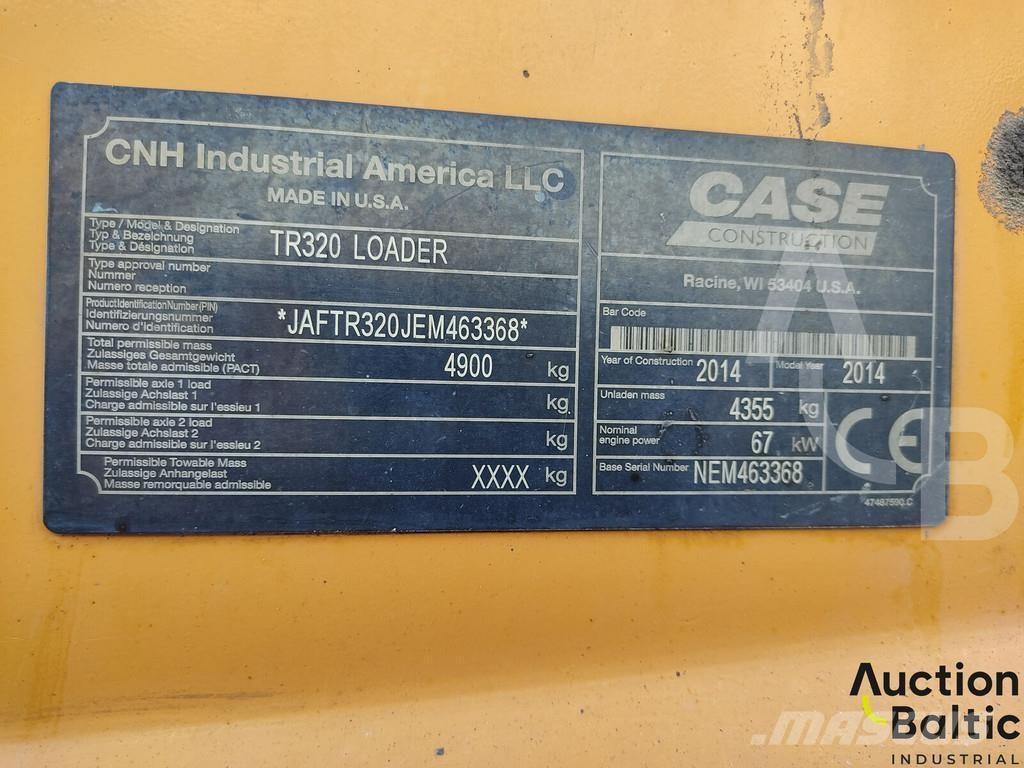 CASE TR 320 Paletli yükleyiciler