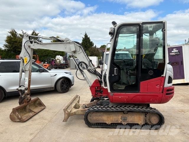 Takeuchi TB 230 Mini ekskavatörler, 7 tona dek