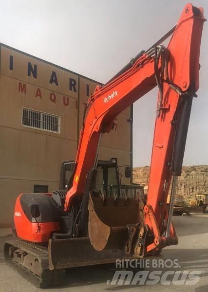 Kubota KX080-4 Midi ekskavatörler 7 - 12 t