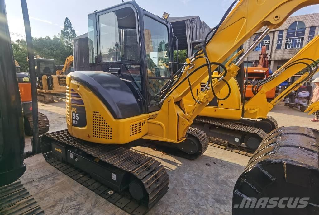Komatsu PC 55 MR Mini ekskavatörler, 7 tona dek