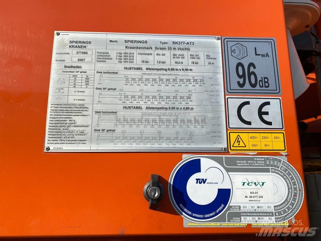 Spierings SK377 Kule vinçler