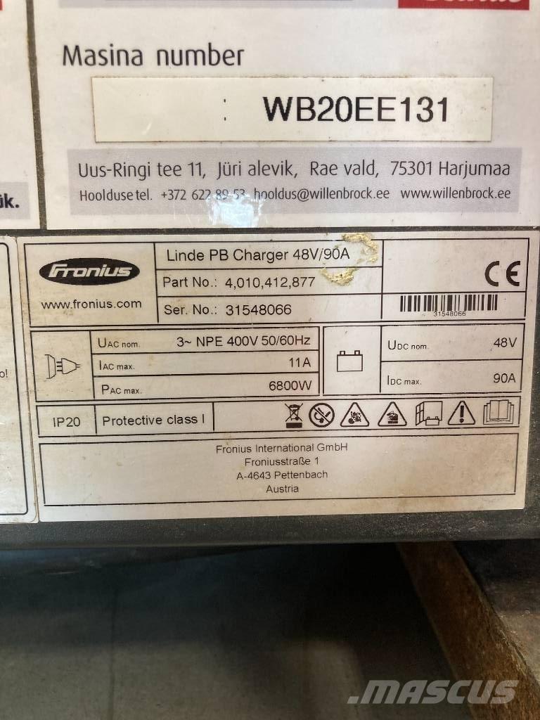 Linde E 16 P Elektrikli forkliftler