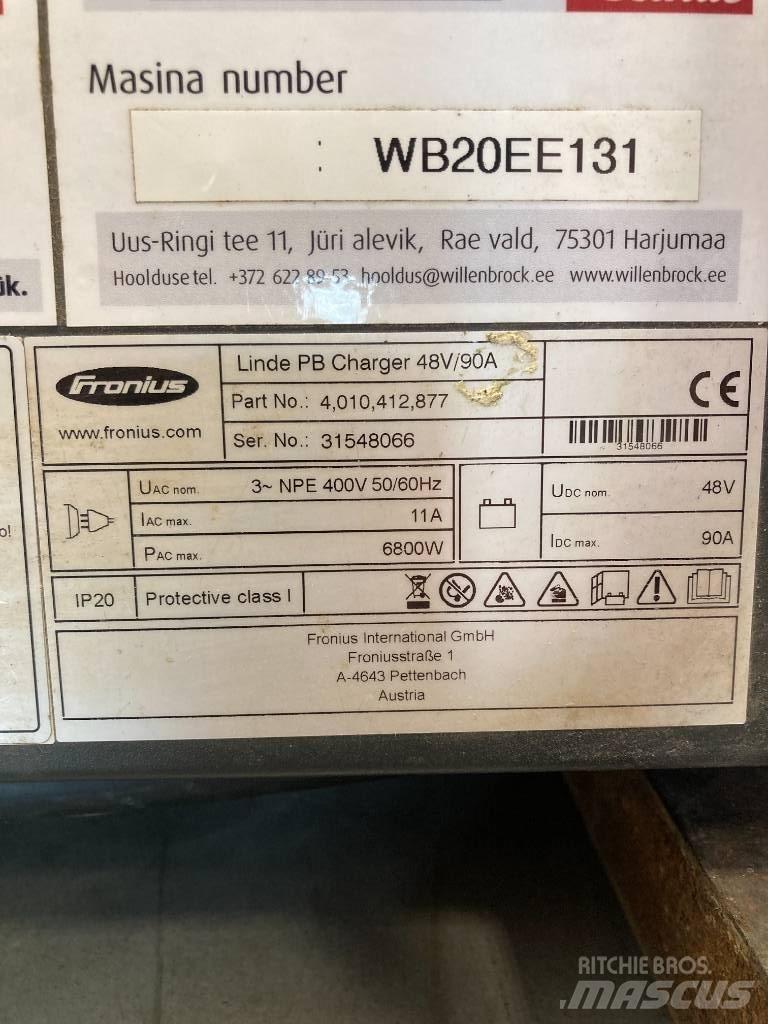 Linden E16P/386-02 Elektrikli forkliftler