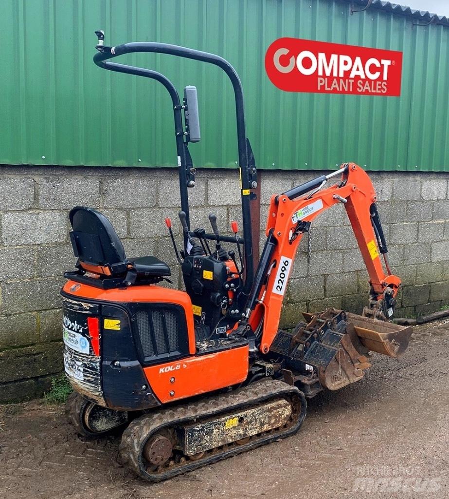 Kubota K008-5 Mini ekskavatörler, 7 tona dek