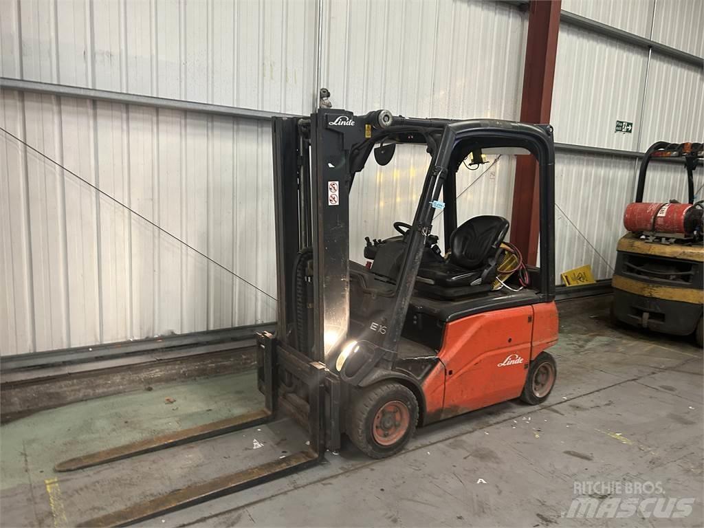 Linde E16P-01 Elektrikli forkliftler