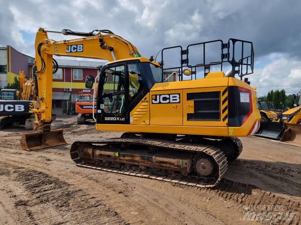 JCB 220 X Paletli ekskavatörler