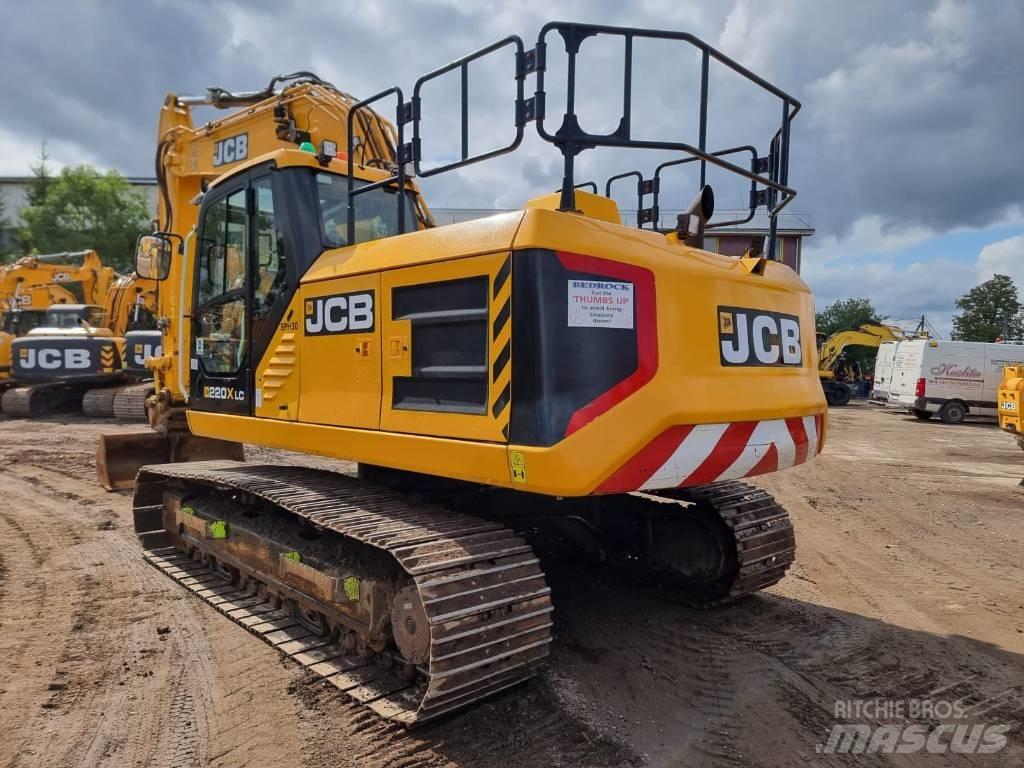 JCB 220 X Paletli ekskavatörler