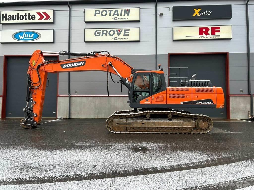 Doosan DX380LC-5 Paletli ekskavatörler