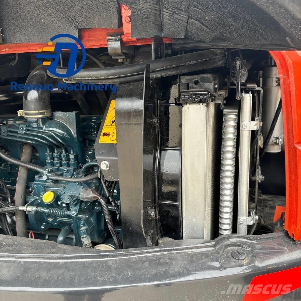 Kubota KX 155 Mini ekskavatörler, 7 tona dek