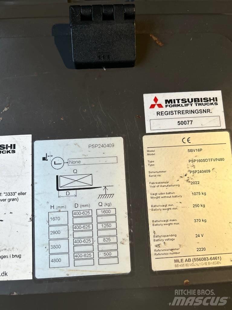Mitsubishi SBV 16 P Akülü depo ekipmanları