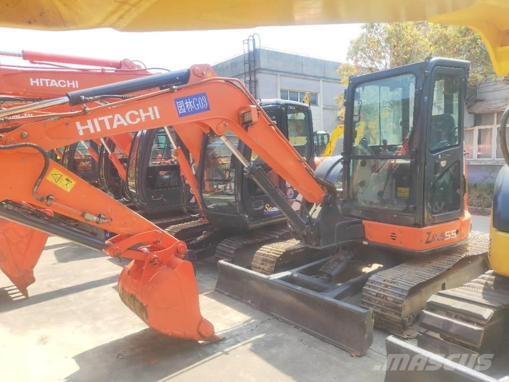 Hitachi ZX55USR-5A Mini ekskavatörler, 7 tona dek