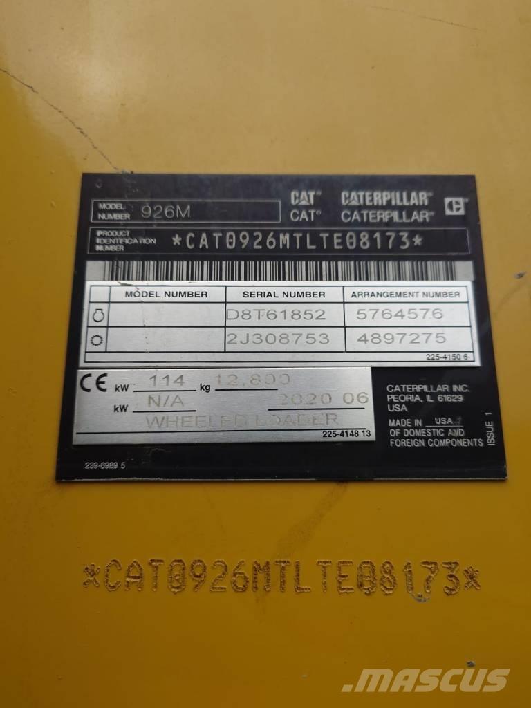 CAT 926 M Tekerlekli yükleyiciler