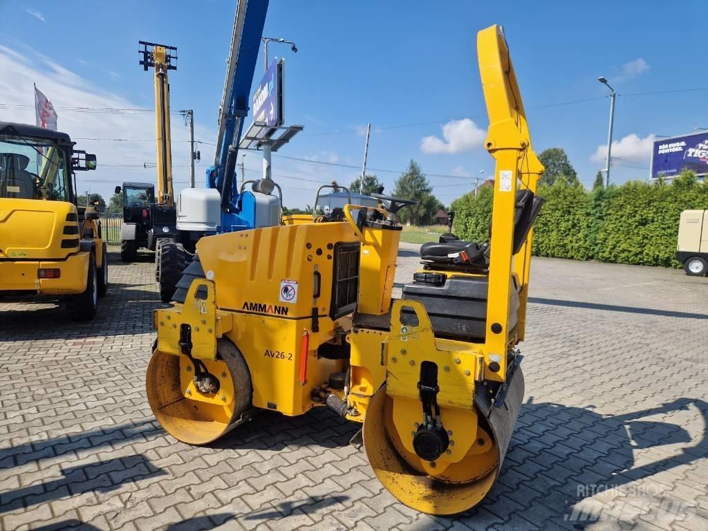 Ammann AV 26-2 Çift tamburlu silindirler