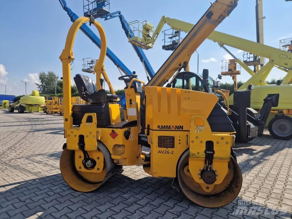 Ammann AV 26-2 Çift tamburlu silindirler