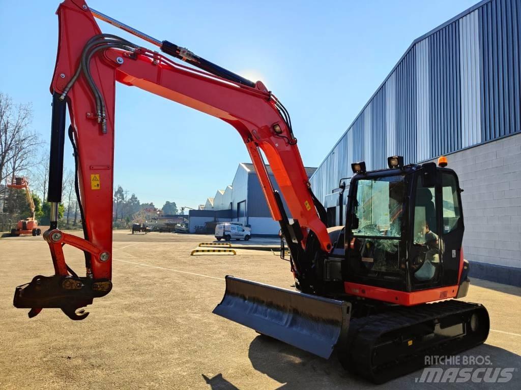Kubota KX080-4a2 Midi ekskavatörler 7 - 12 t