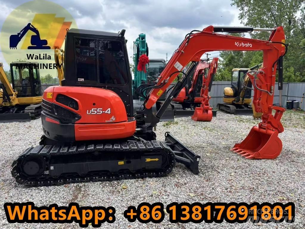 Kubota U 55 Mini ekskavatörler, 7 tona dek