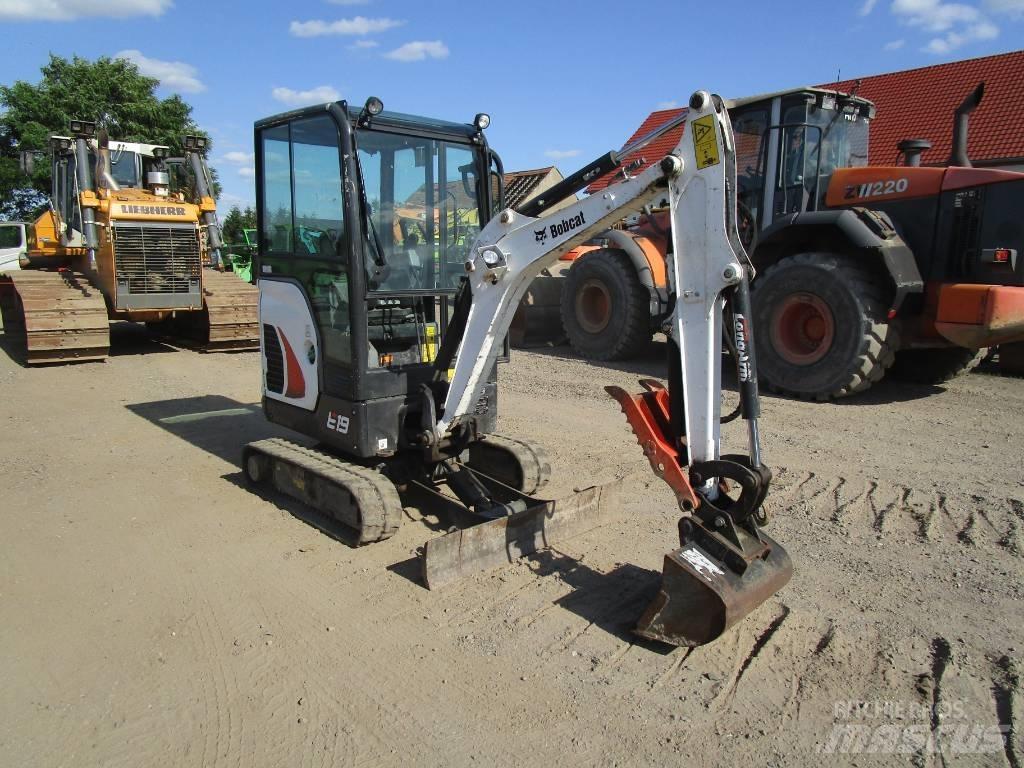 Bobcat E 19 Z   V  E 20 Mini ekskavatörler, 7 tona dek