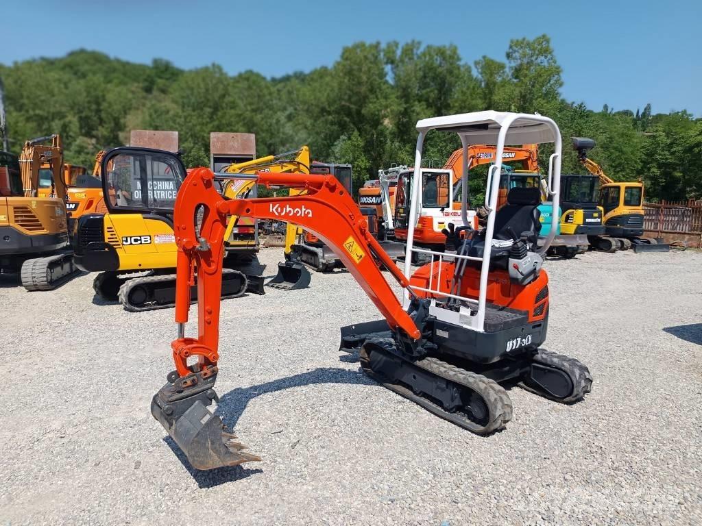 Kubota U 17-3A Mini ekskavatörler, 7 tona dek