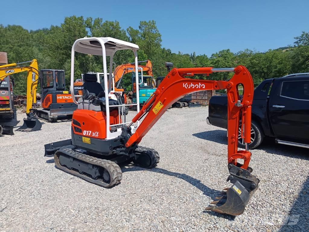 Kubota U 17-3A Mini ekskavatörler, 7 tona dek
